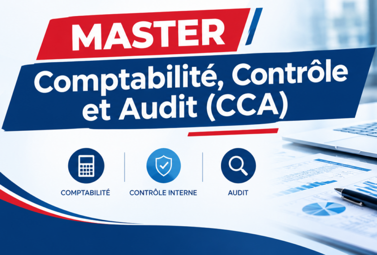 Liste des candidats retenus pour passer le test écrit du Master : Comptabilité, Contrôle et Audit au titre de l&rsquo;année universitaire 2026-2027